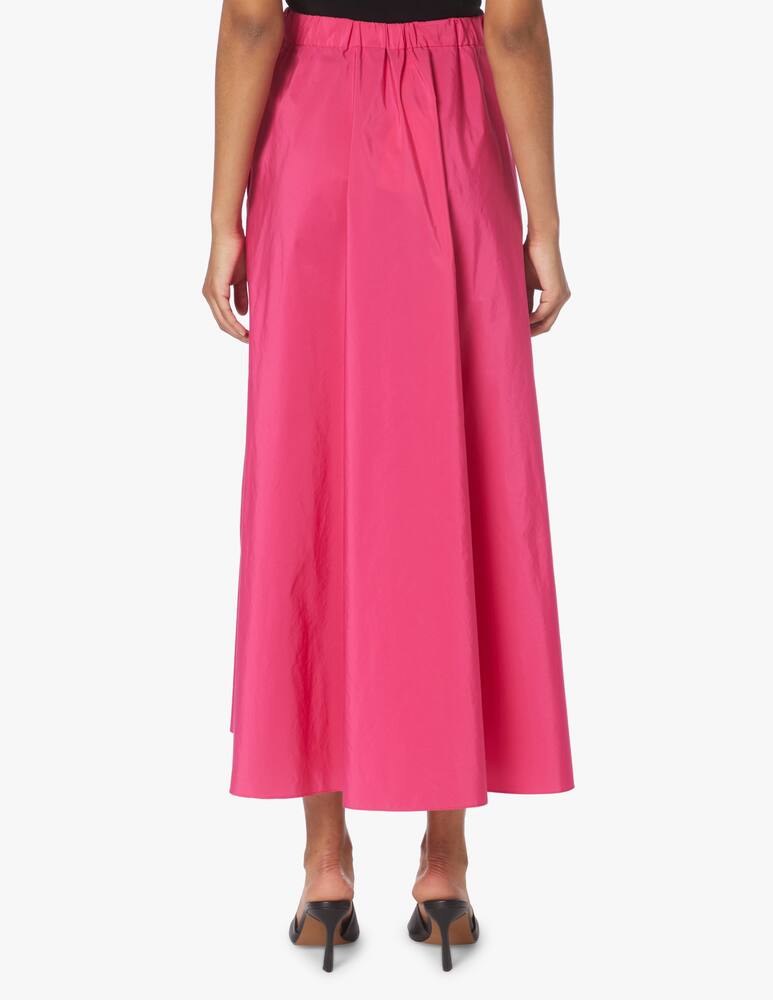 rinascente Weekend Max Mara Gonna maxi con elastico vita in taffettà Nirvana - rosa
