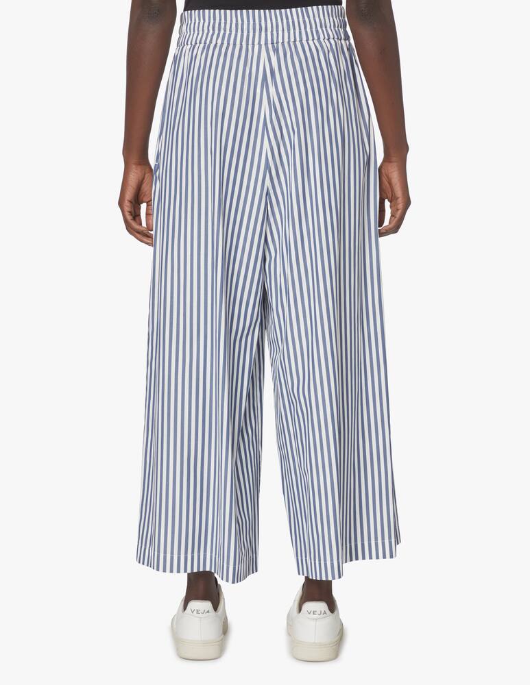 rinascente Weekend Max Mara Piombo cotton cropped trousers - white