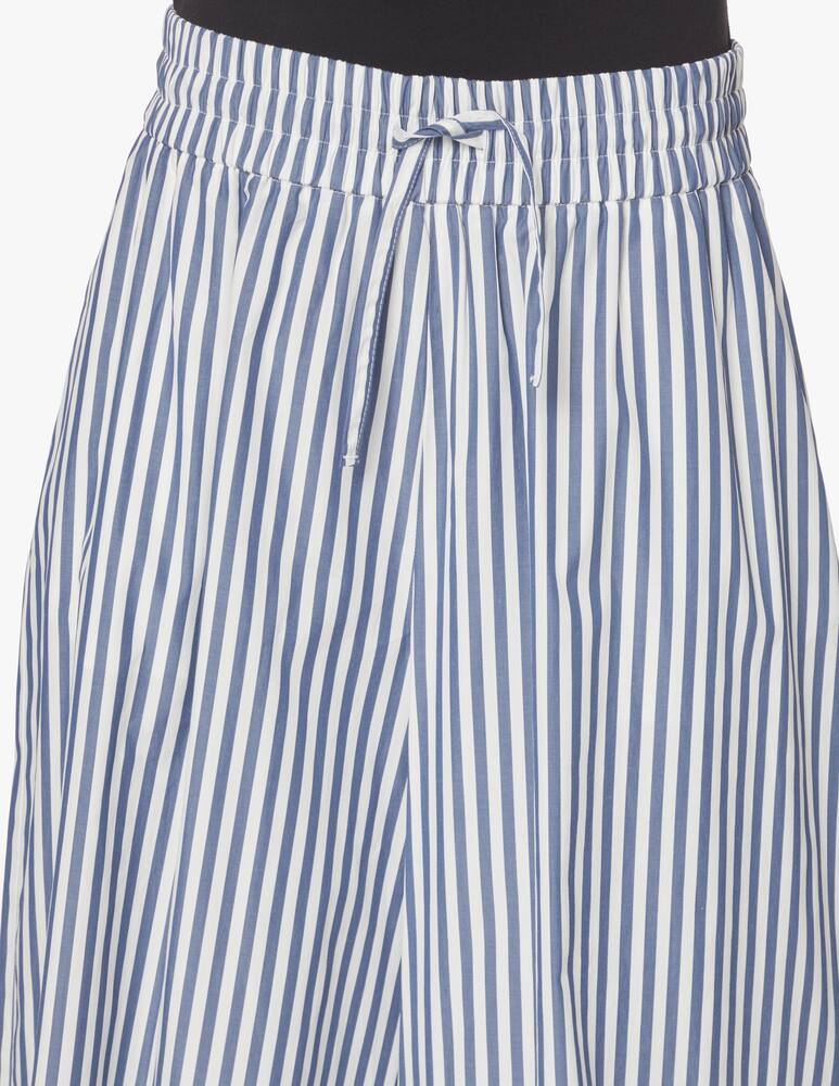 rinascente Weekend Max Mara Piombo cotton cropped trousers - white