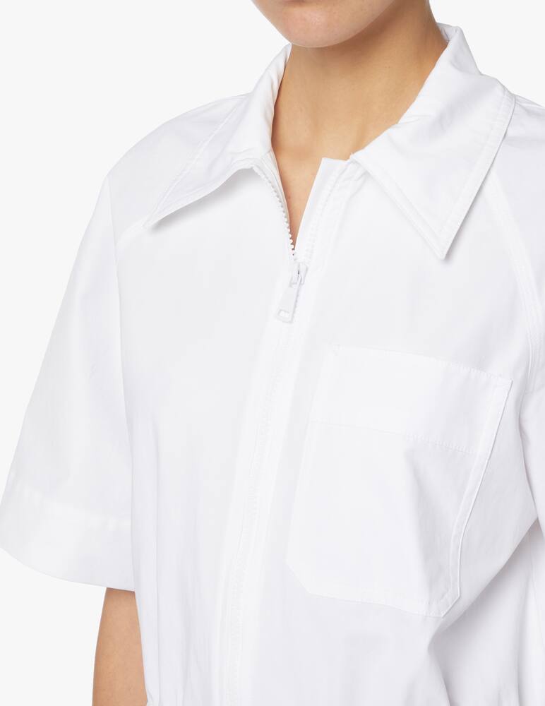 rinascente Sportmax Tuta a manica corta in cotone Grazia - bianco