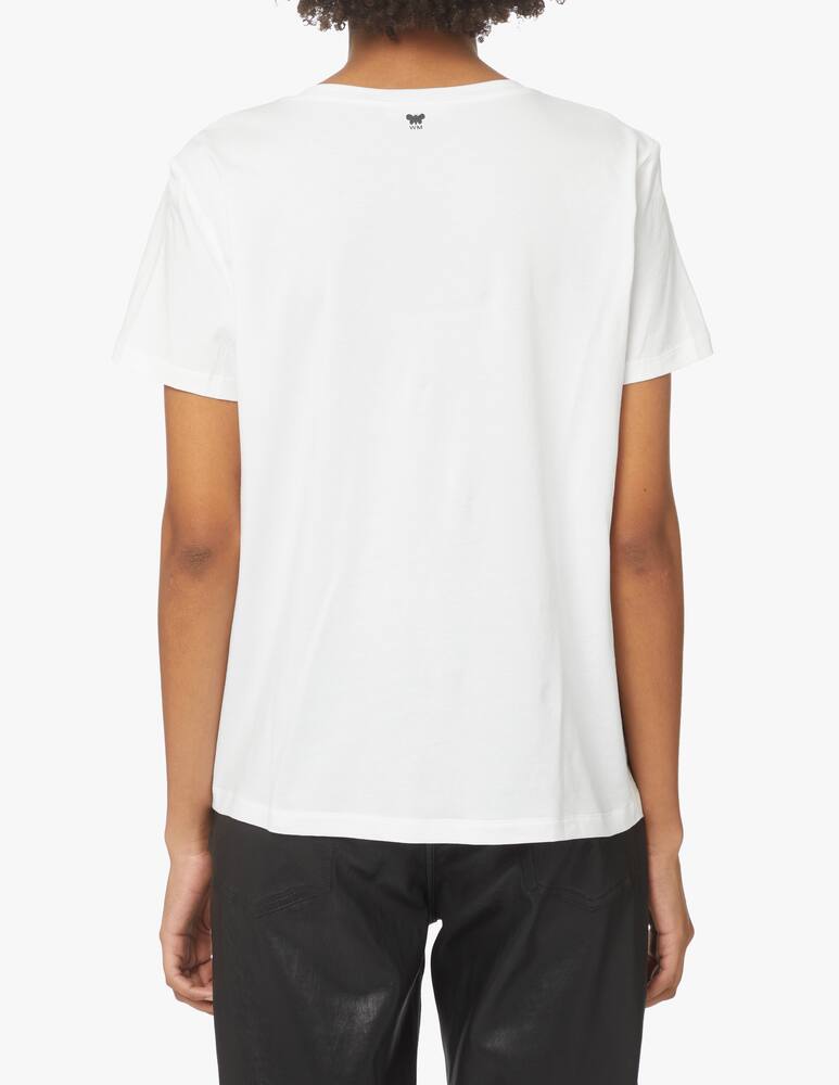 rinascente Weekend Max Mara Parsec cotton and linen blend blouse - white