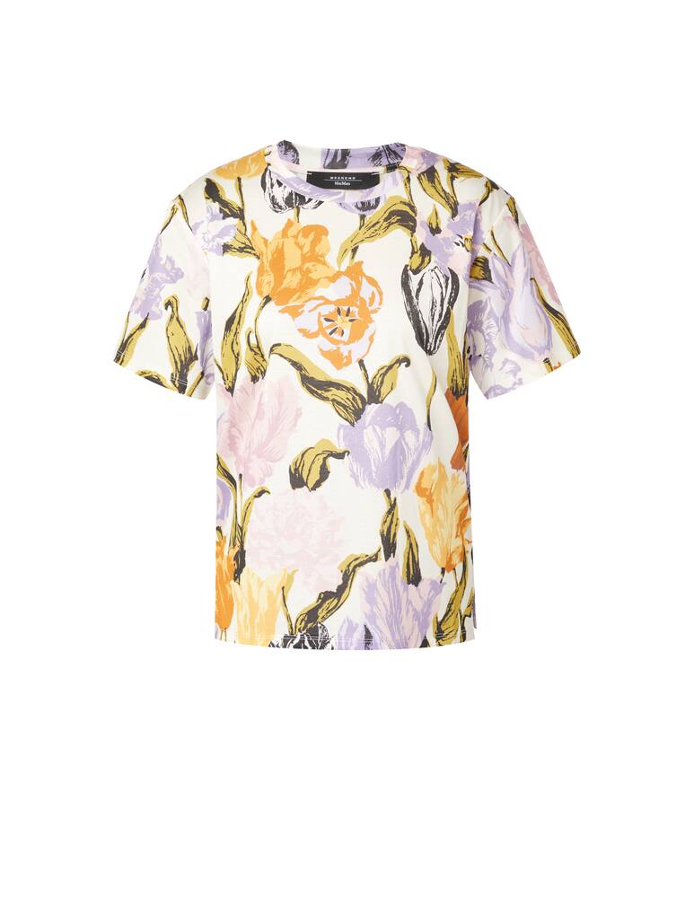 rinascente Weekend Max Mara T-shirt in jersey Scoglio - rosa