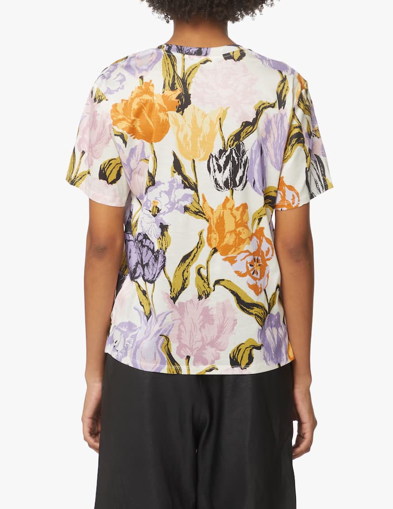 rinascente Weekend Max Mara T-shirt in jersey Scoglio - rosa