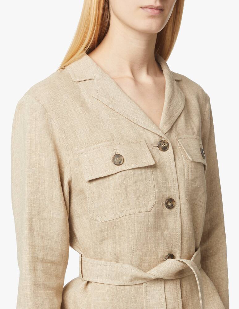 rinascente Weekend Max Mara Lira linen jacket - beige