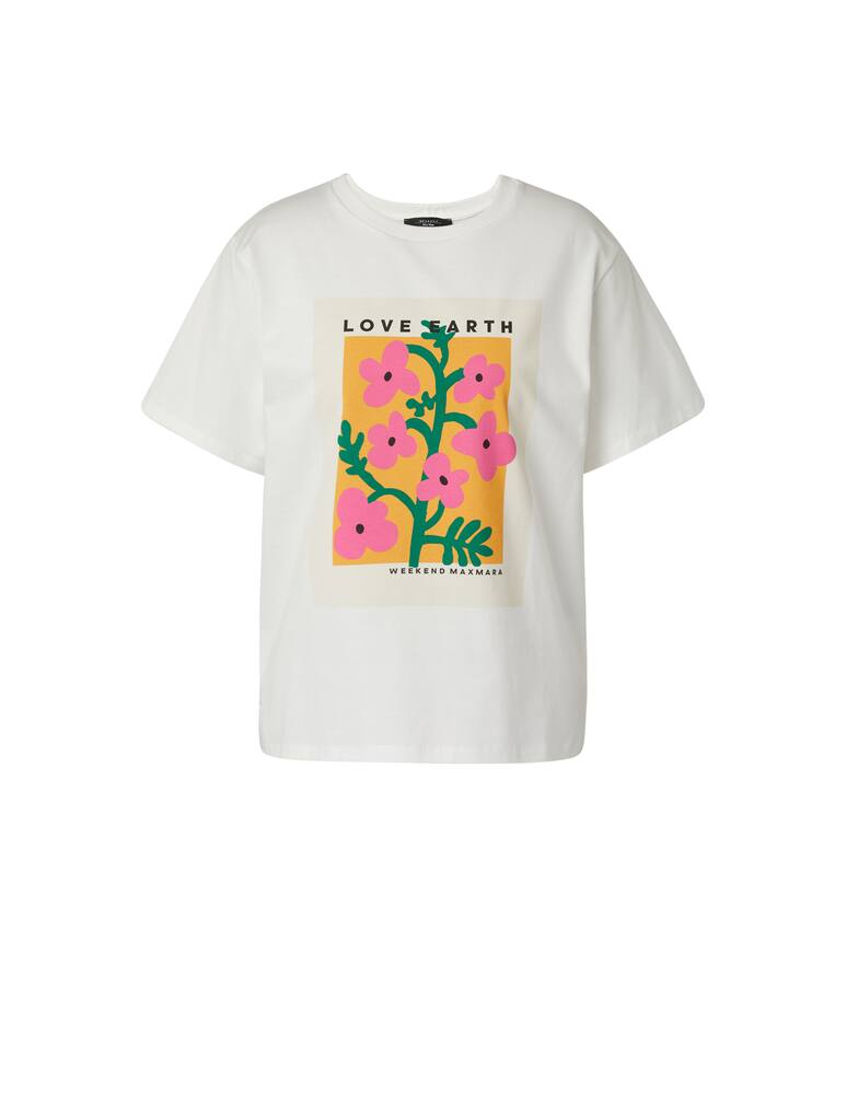 rinascente Weekend Max Mara T-shirt in cotone Pittore - bianco