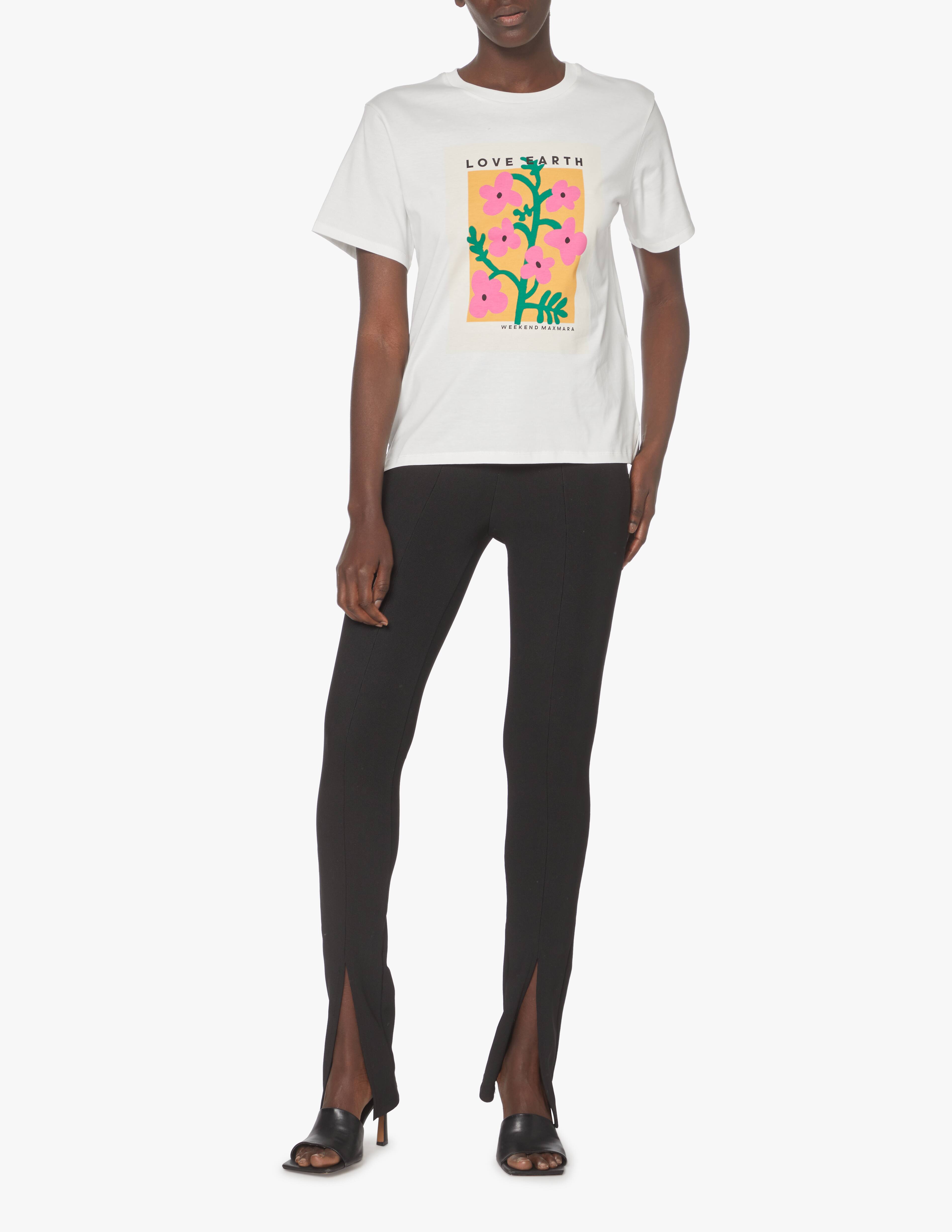 Tシャツ・カットソー Max Mara SS24 'Acanto' shirt (ACANTO 002) Max Mara Studio Baden stretch silk shirt for women
