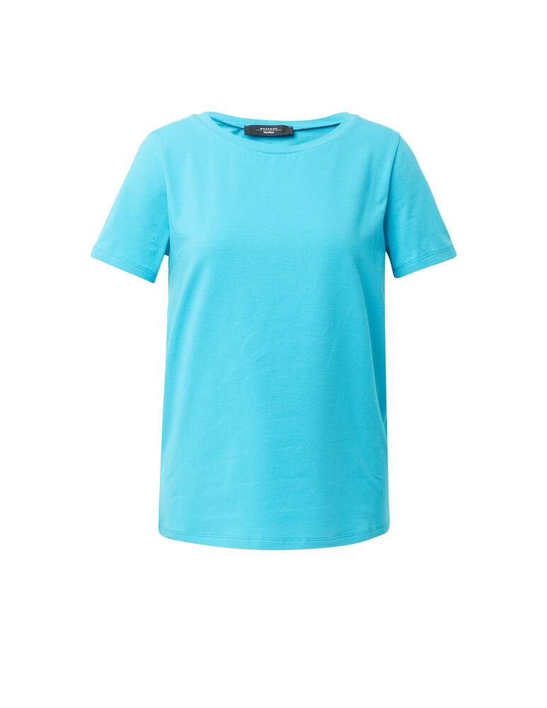 rinascente Weekend Max Mara T-shirt in cotone Multif - azzurro