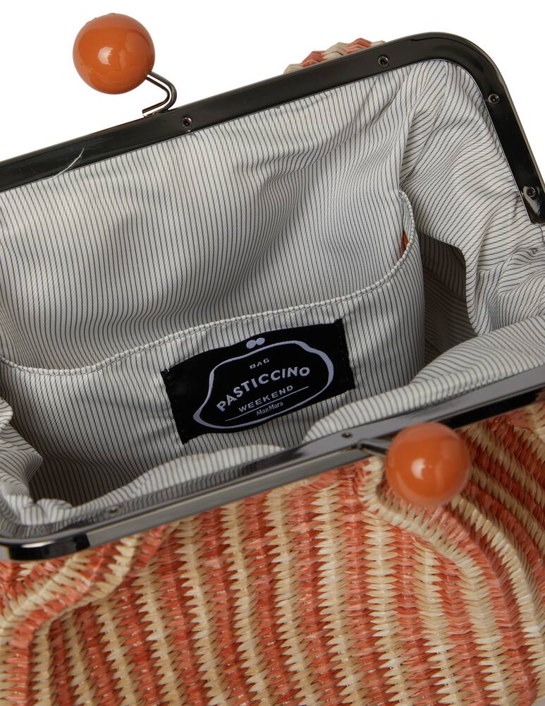 rinascente Weekend Max Mara Pasticcino M Capua hand bag - orange