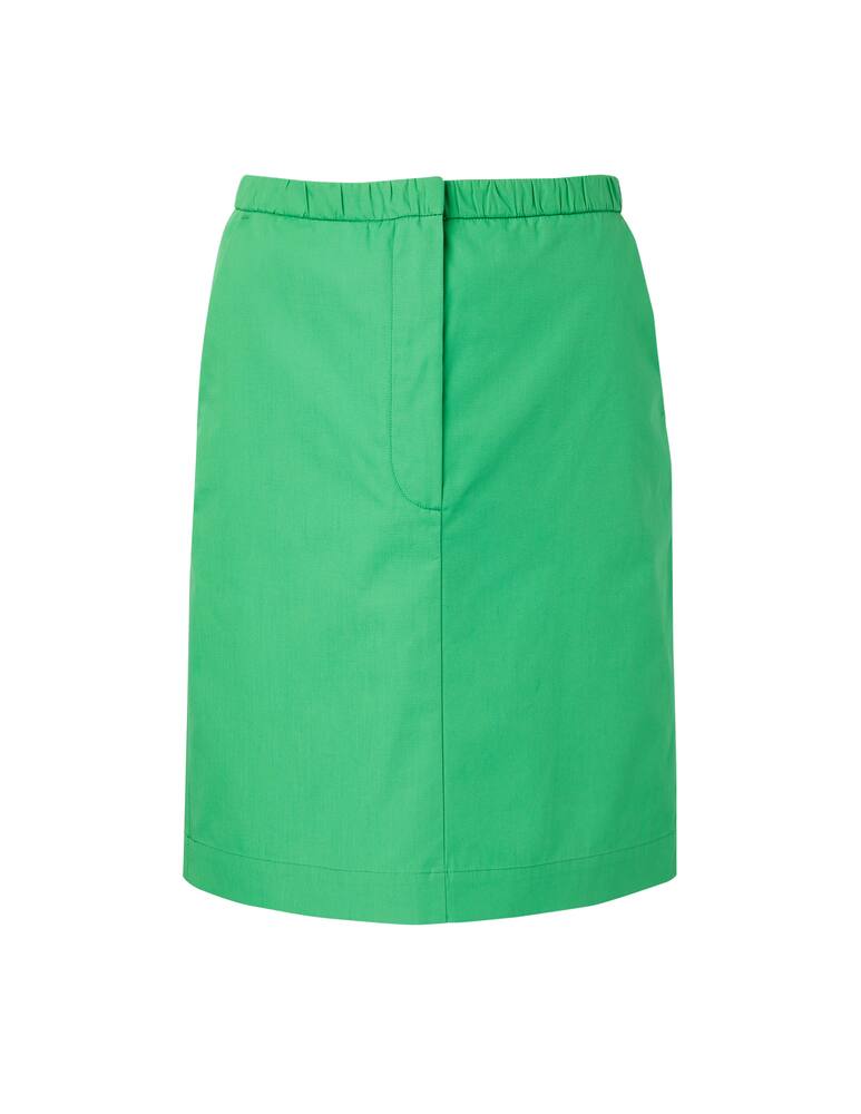 rinascente Sportmax Liguria mini skirt with elastic on waist - green
