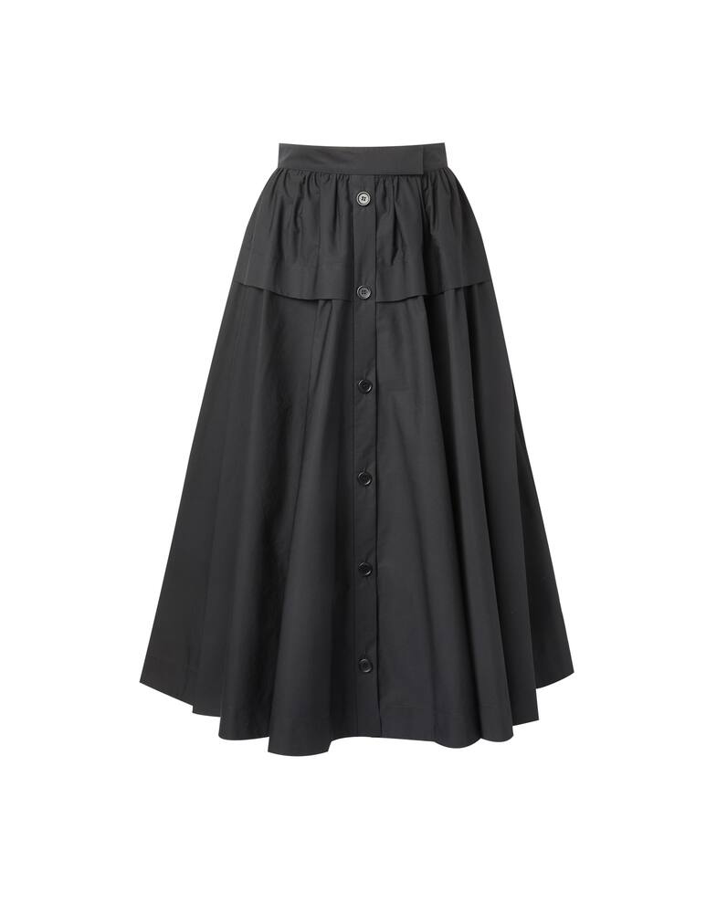 rinascente Sportmax Gonna midi con bottoni Boemia - nero