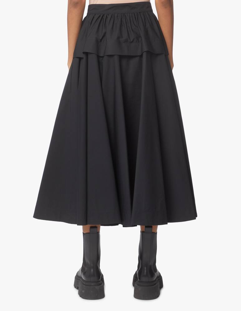 Sportmax Boemia midi skirt with bottons - black - picture 3 Sportmax Boemia midi skirt with bottons - black - picture 3
