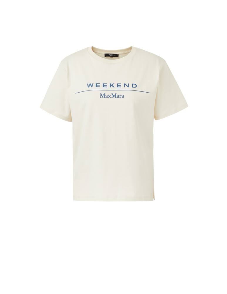 rinascente Weekend Max Mara Pittore cotton t-shirt - beige