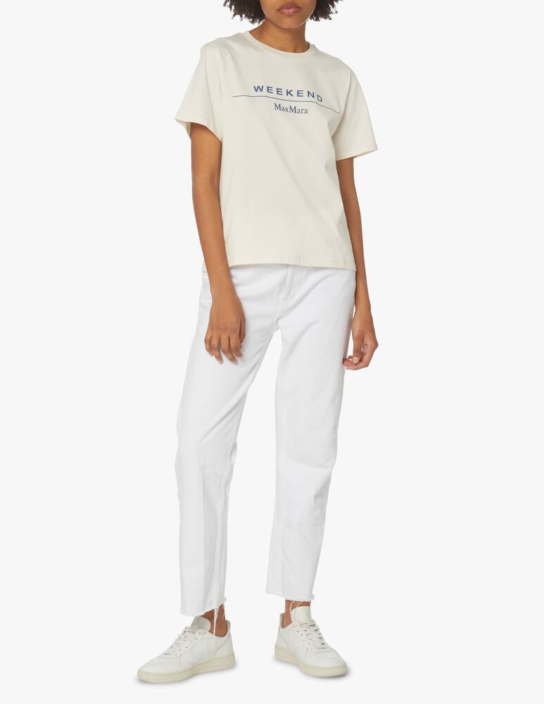 rinascente Weekend Max Mara Pittore cotton t-shirt - beige