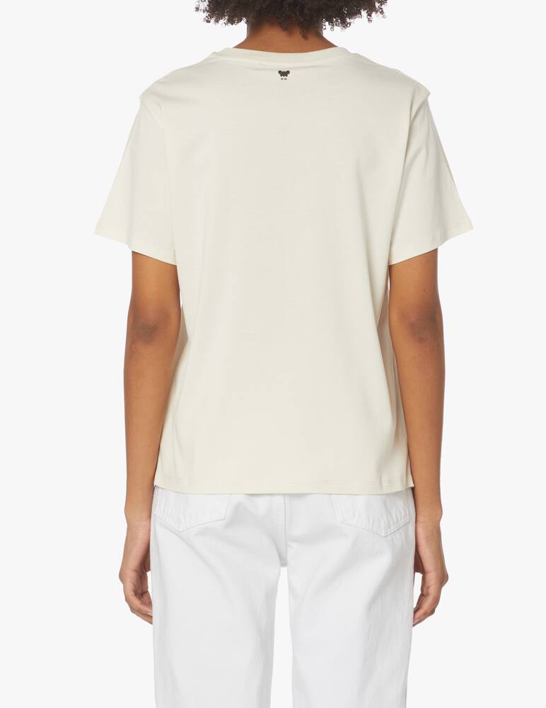 rinascente Weekend Max Mara Pittore cotton t-shirt - beige