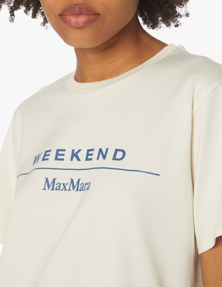 rinascente Weekend Max Mara Pittore cotton t-shirt - beige