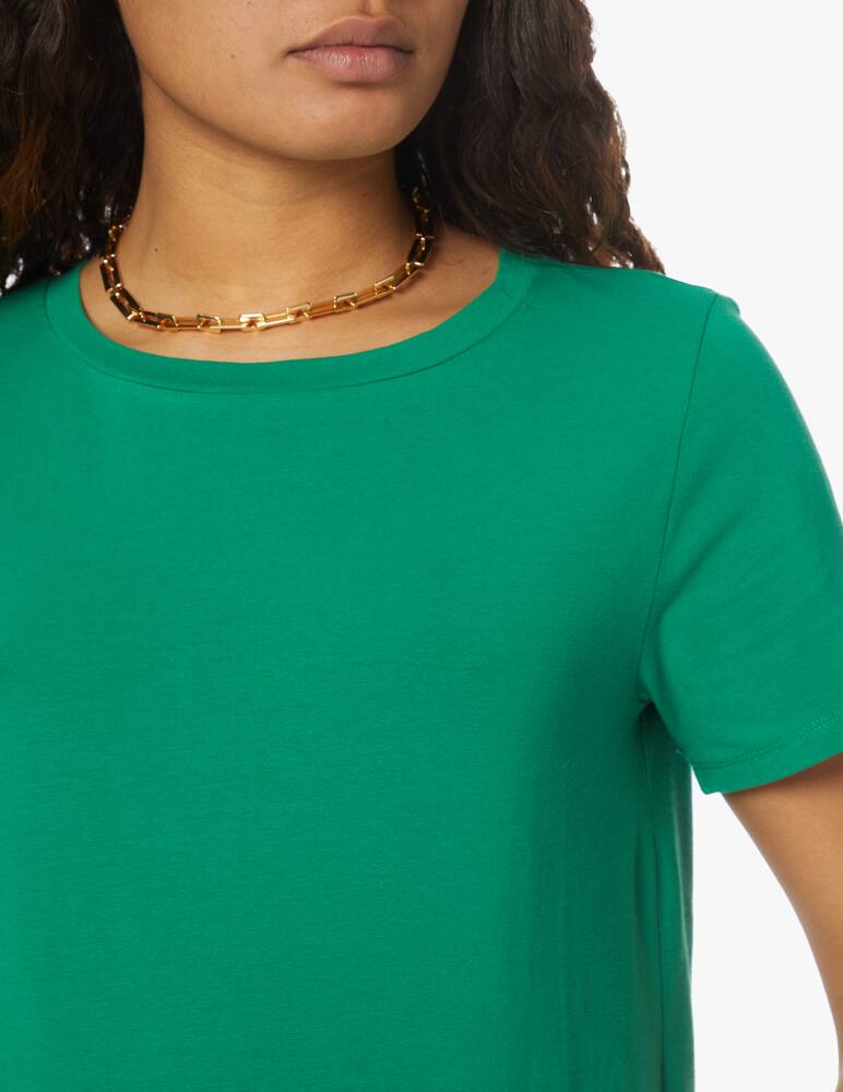 rinascente Weekend Max Mara T-shirt in cotone Multif - verde