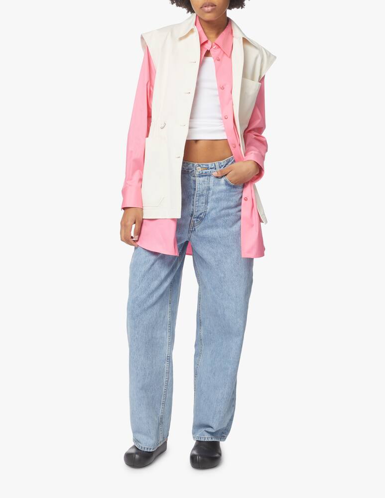 rinascente Sportmax Gilet chemise Alec - bianco