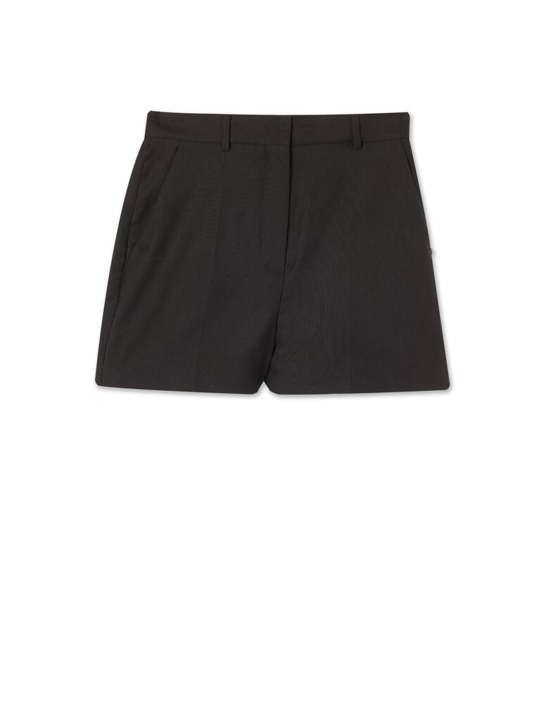 rinascente Sportmax Bermuda in misto cotone Cosmos - nero