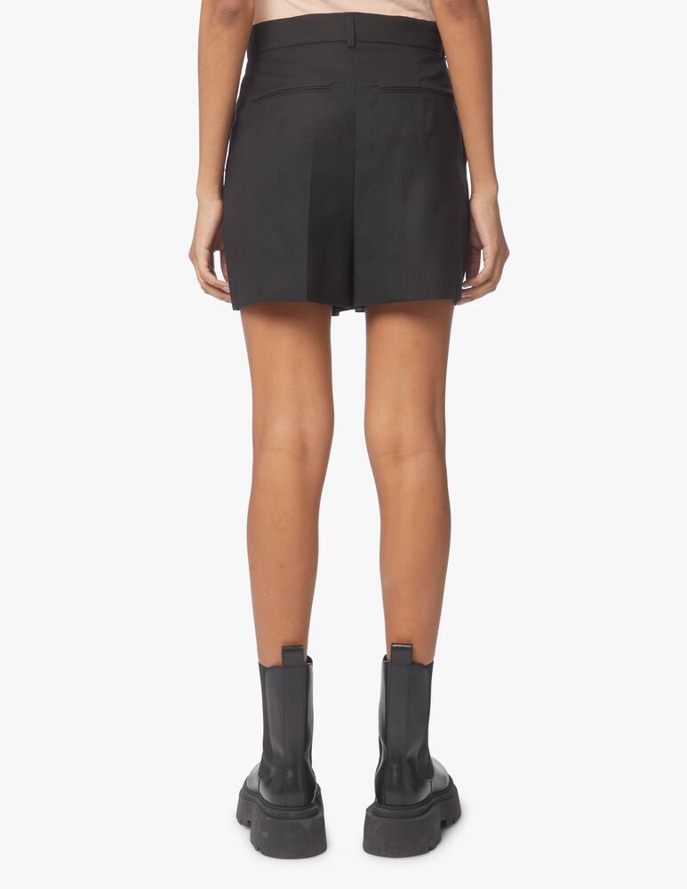 rinascente Sportmax Bermuda in misto cotone Cosmos - nero