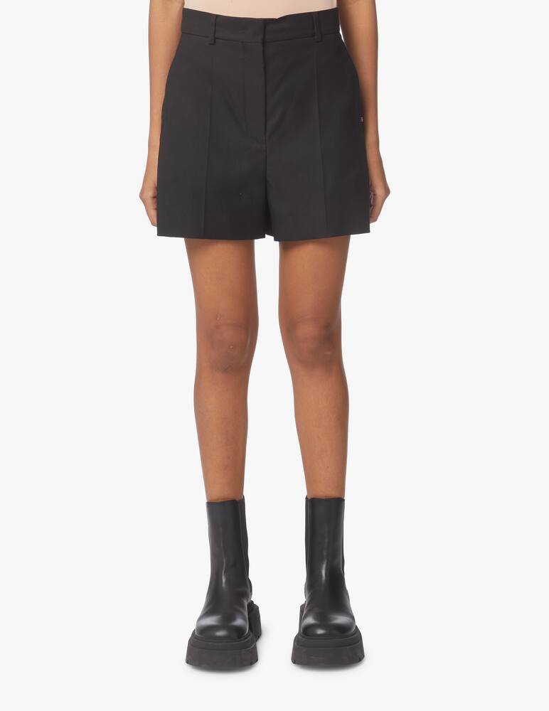 rinascente Sportmax Bermuda in misto cotone Cosmos - nero