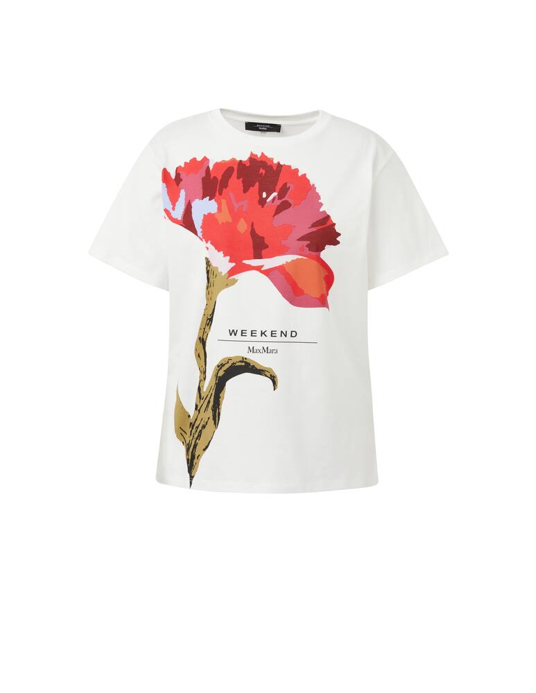 rinascente Weekend Max Mara T-shirt in cotone Pittore - bianco