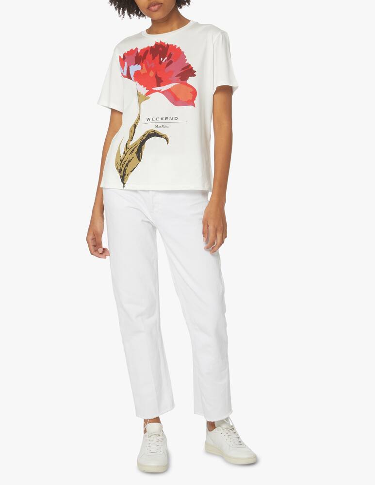 rinascente Weekend Max Mara T-shirt in cotone Pittore - bianco