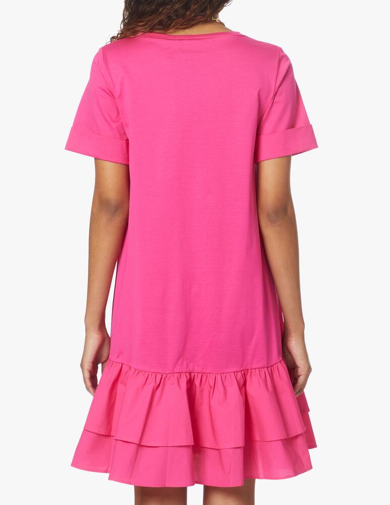 rinascente Weekend Max Mara Abito in jersey di cotone Baccano - rosa