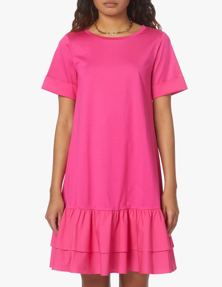 rinascente Weekend Max Mara Abito in jersey di cotone Baccano - rosa