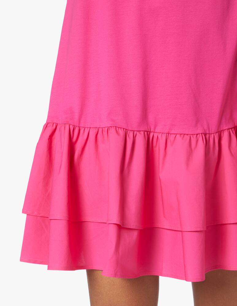 rinascente Weekend Max Mara Abito in jersey di cotone Baccano - rosa