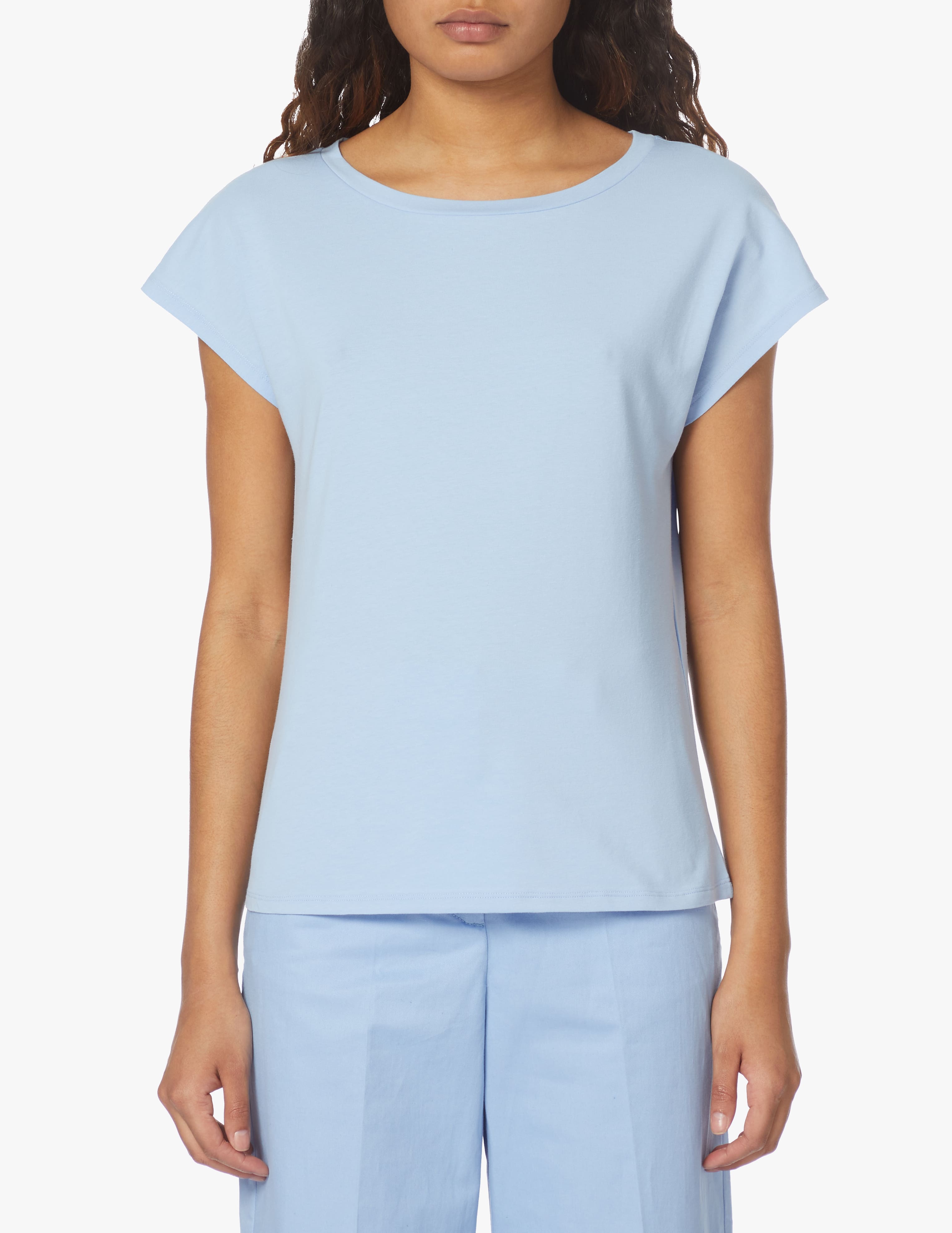 Max Mara Blue Sleeveless