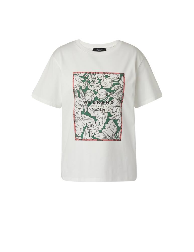 rinascente Weekend Max Mara T-shirt in cotone Pittore - bianco