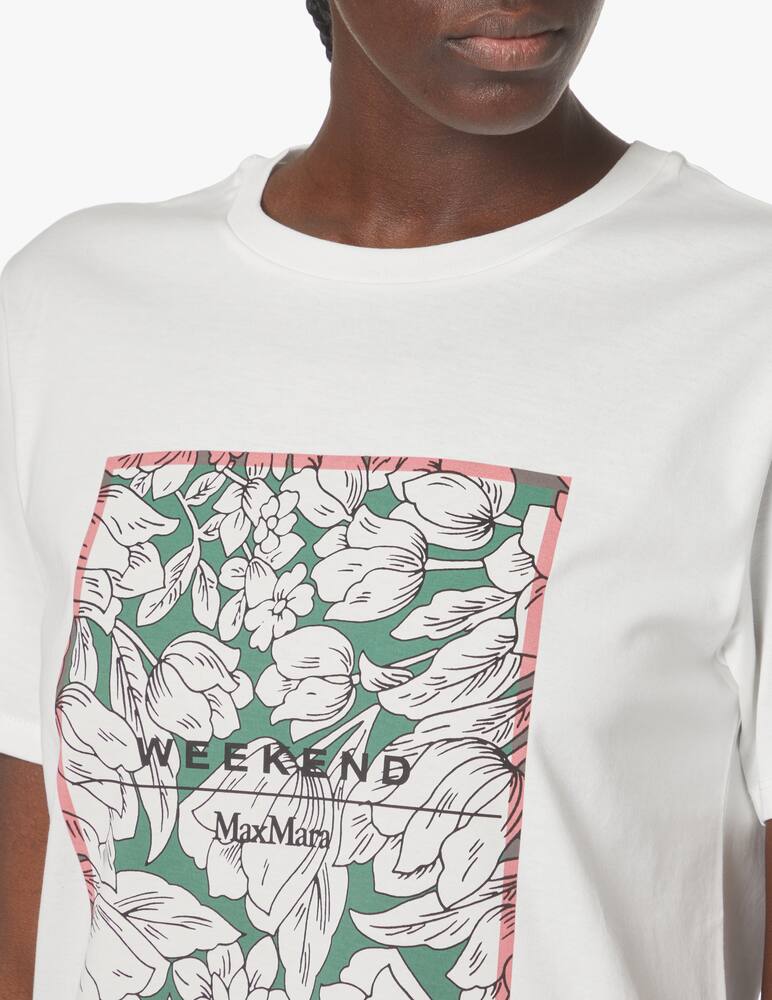 rinascente Weekend Max Mara T-shirt in cotone Pittore - bianco