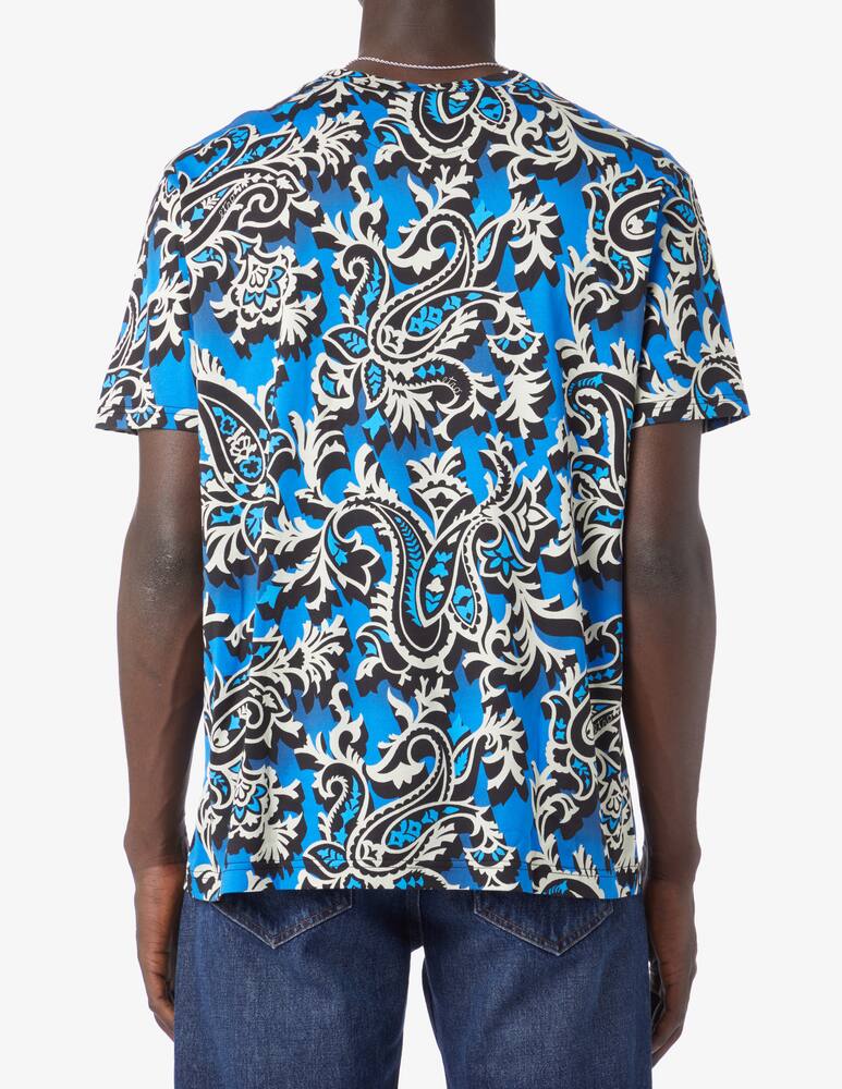 rinascente ETRO Regular cotton T-shirt - Blue