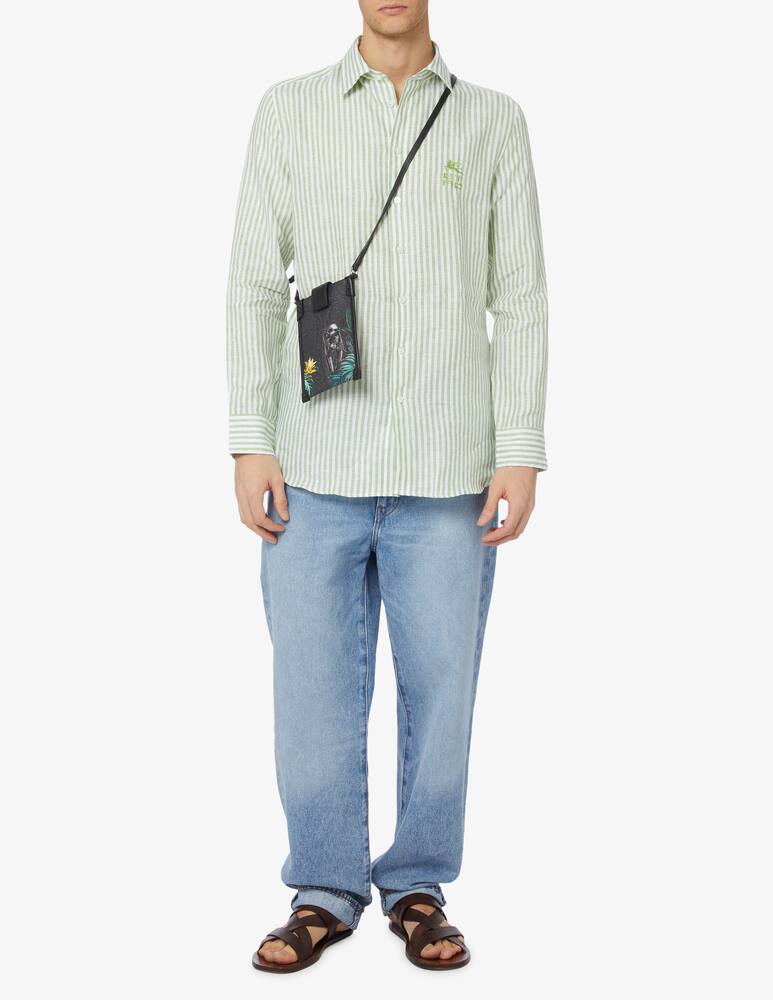 rinascente ETRO Camicia roma con logo cube 