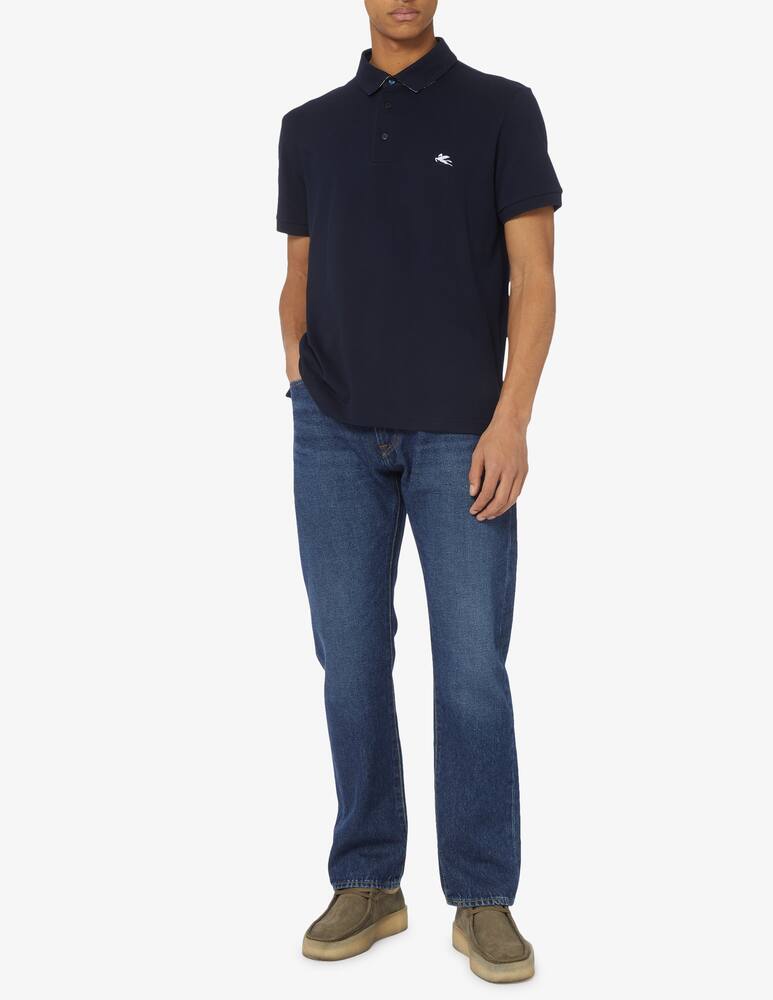 rinascente ETRO Polo manica corta con stampa 