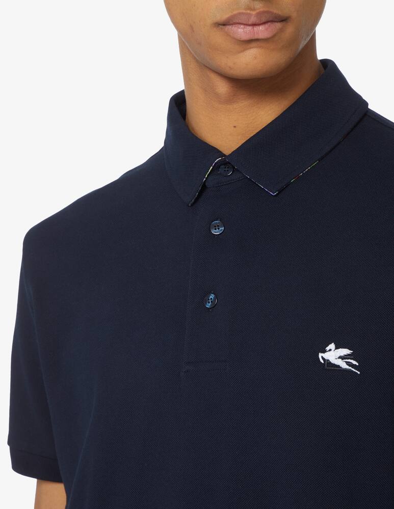 rinascente ETRO Polo manica corta con stampa 