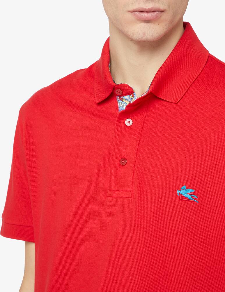 rinascente ETRO Polo roma maniche corte dettagli stampa 