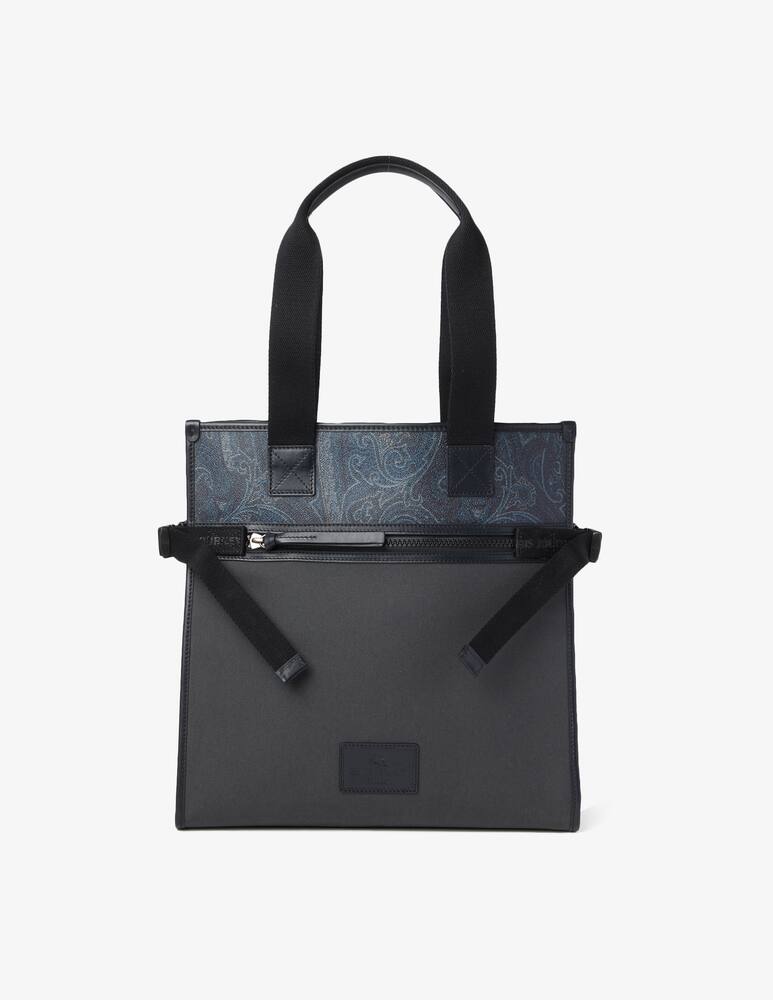 rinascente ETRO Color block arnica shopping bag 