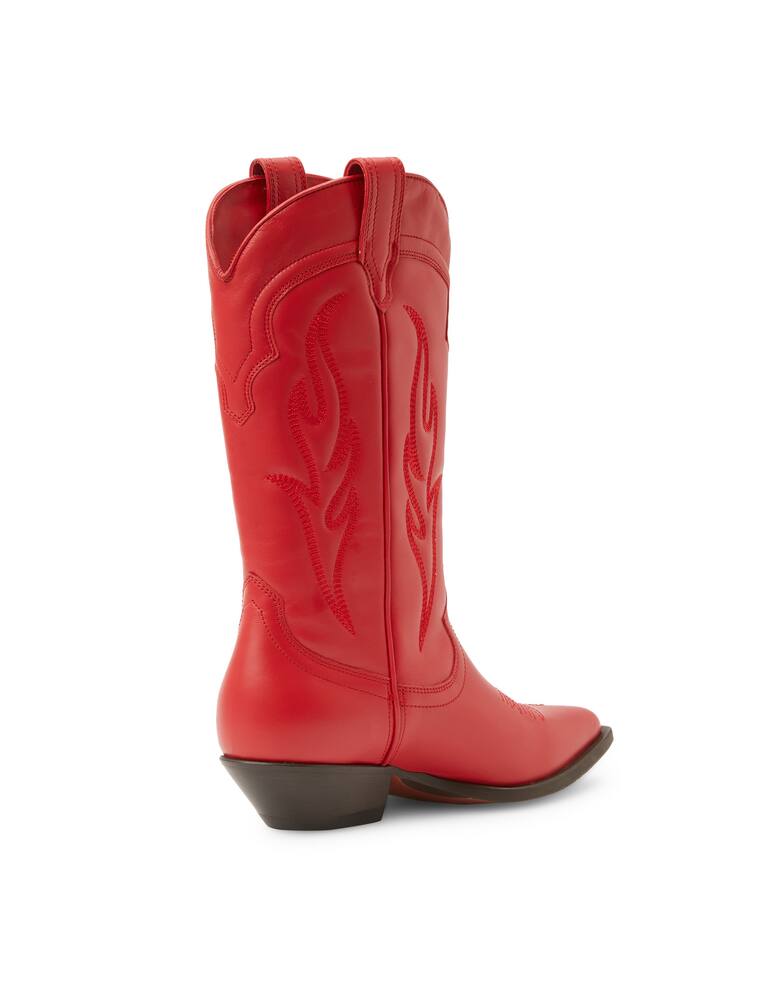 rinascente Sonora Stivale cowboy in pelle di vitello Santa Fe