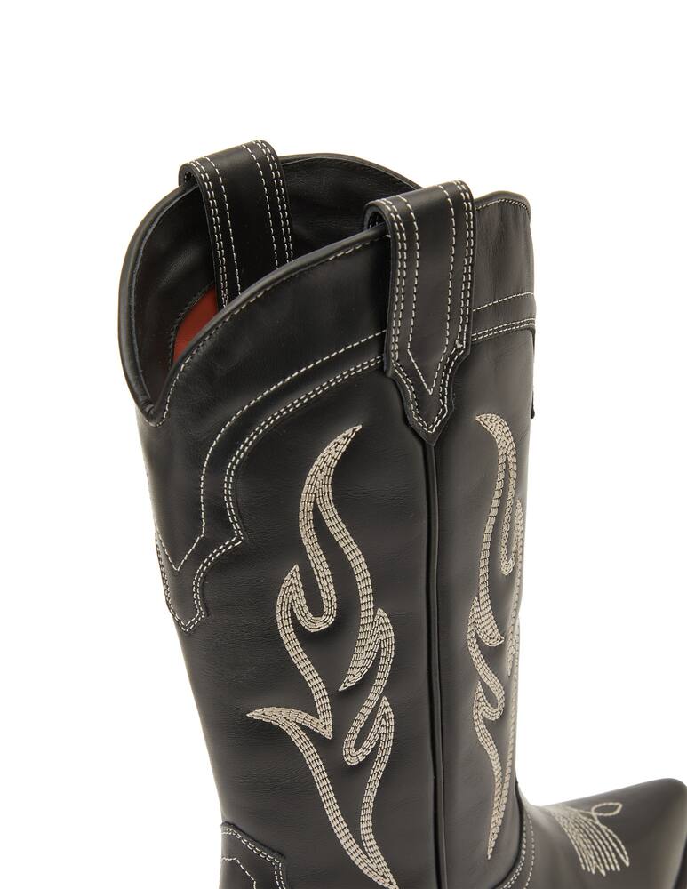 rinascente Sonora Stivale cowboy in pelle di vitello Santa Fe