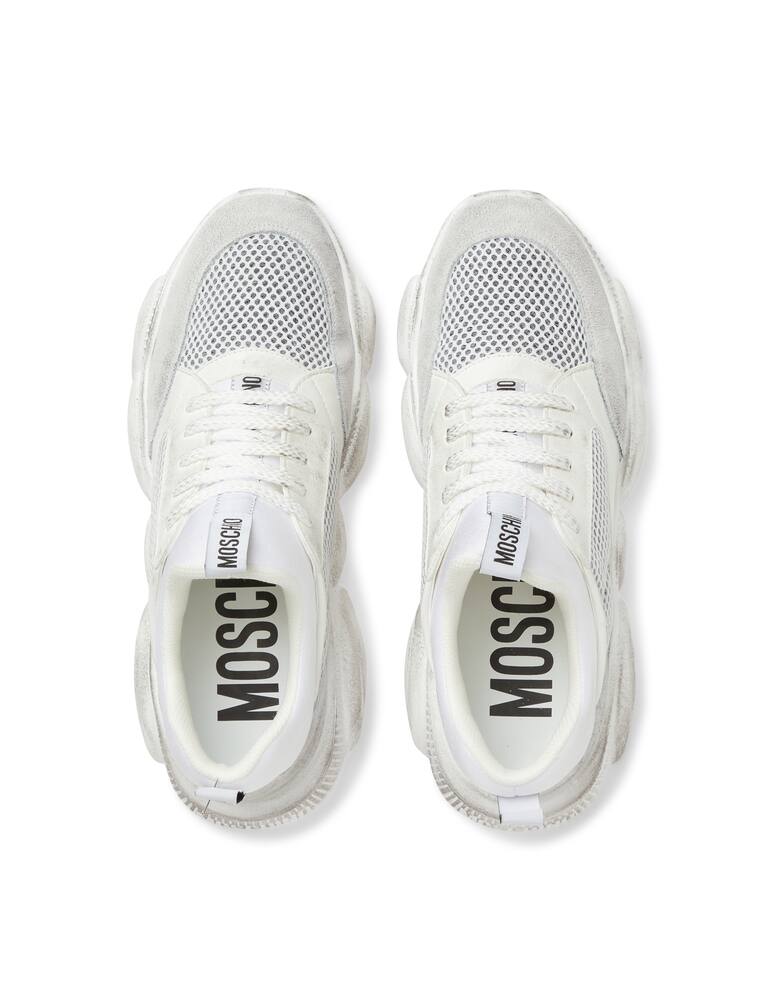 rinascente Moschino Vintage dirty teddy sneakers
