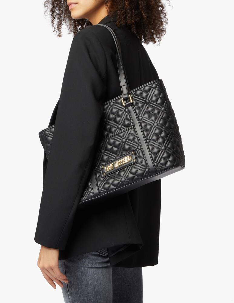 rinascente Love Moschino Quilted tote bag New Shiny