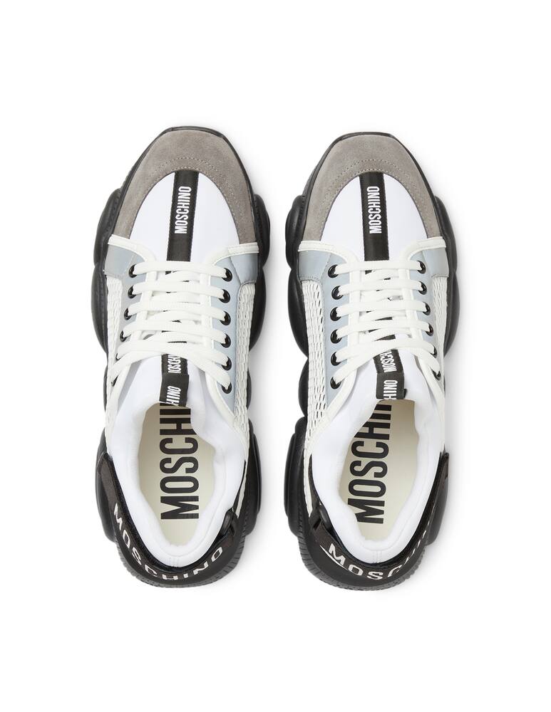 rinascente Moschino Couture  sneaker teddy reflective