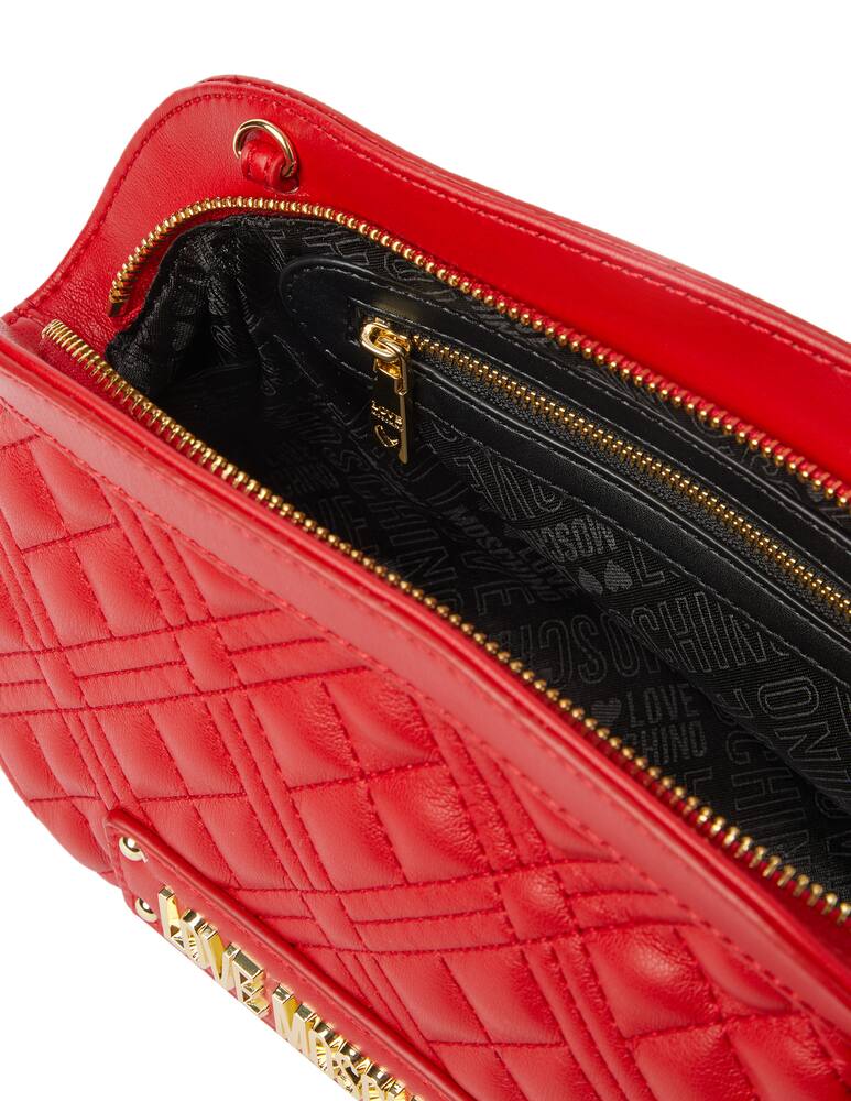 rinascente Love Moschino Quilted crossbody bag New Shiny