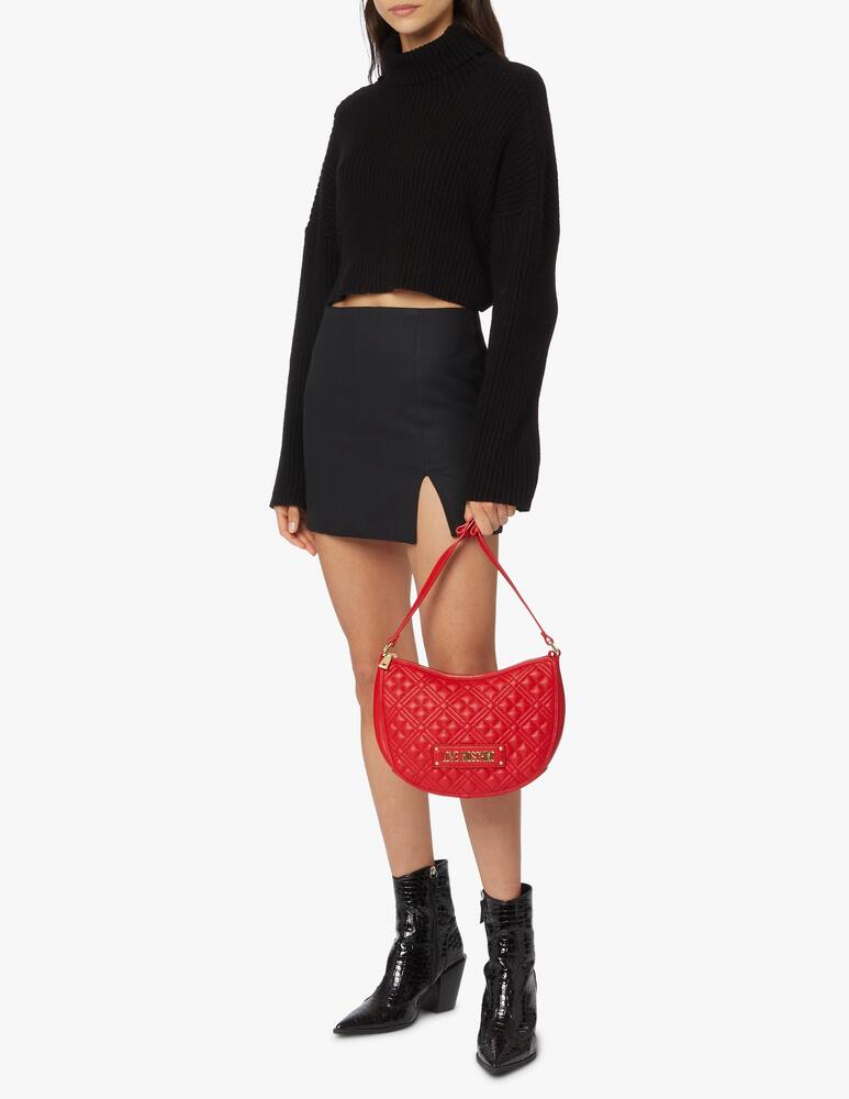 rinascente Love Moschino Logo quilted shoulder bag