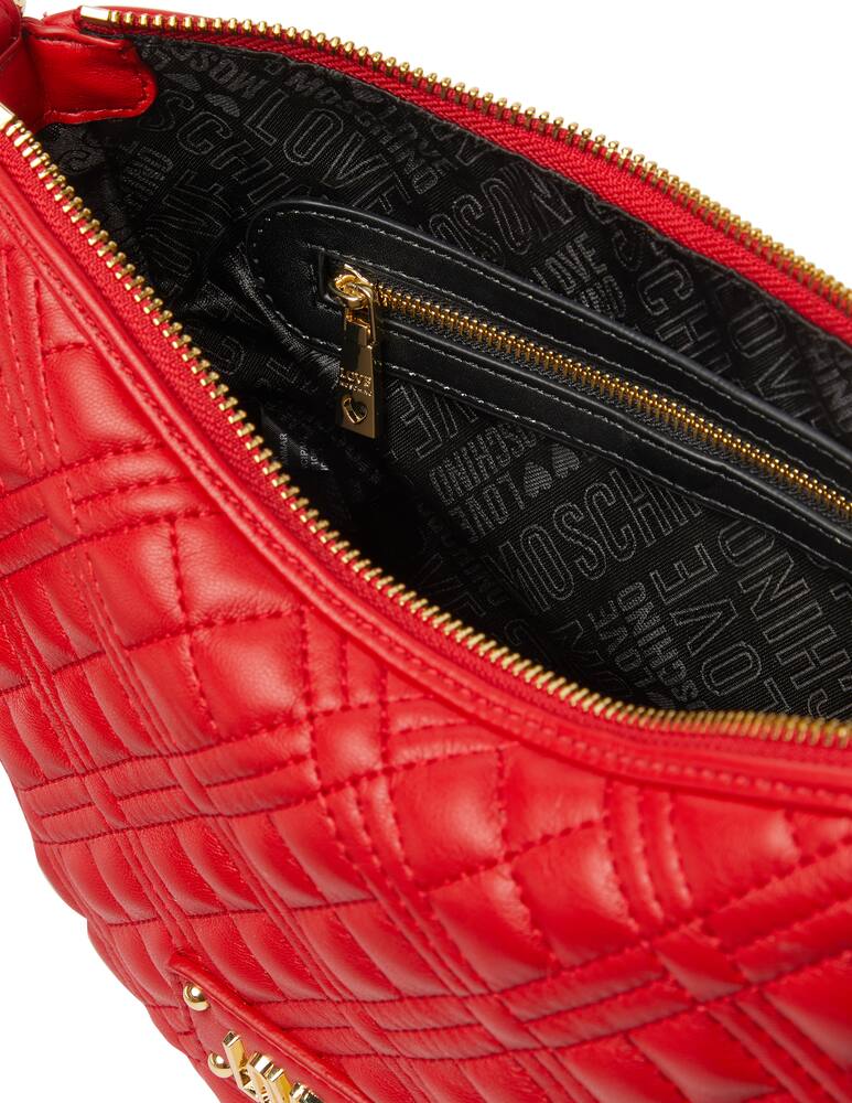 rinascente Love Moschino Logo quilted shoulder bag