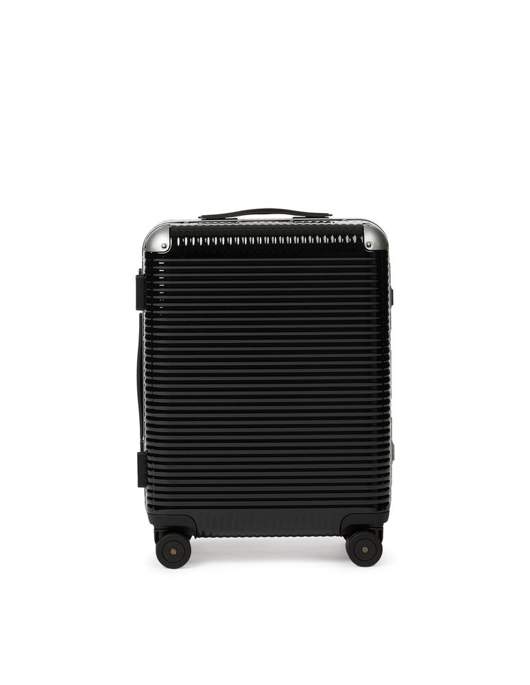 rinascente Fabbrica Pelletterie Milano Bagaglio a mano Trolley Bank Light Spinner 55 - nero