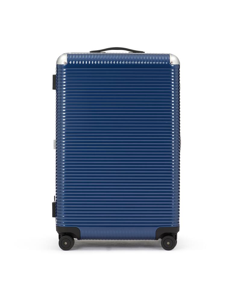 rinascente Fabbrica Pelletterie Milano Bagaglio da stiva Bank Light Trunk on wheels - blu