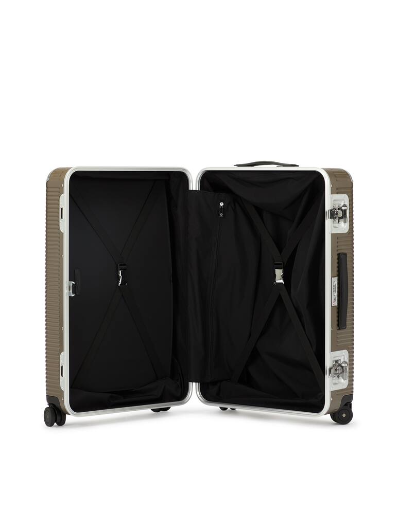 rinascente Fabbrica Pelletterie Milano Bagaglio da stiva Bank Light Spinner 76 trolley - marrone