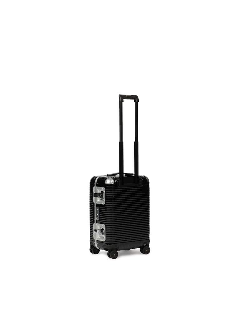 rinascente Fabbrica Pelletterie Milano Trolley Bank Light Spinner 53 - nero